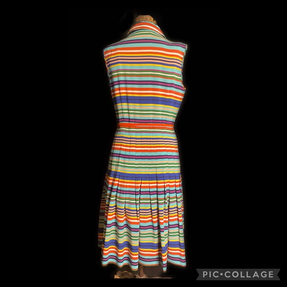 Calvin Klein Multicolored Striped Lightweight Sum… - image 5
